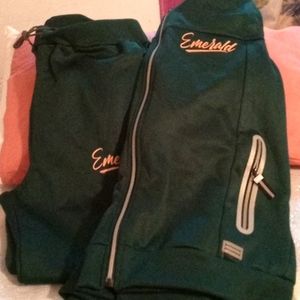 Emerald Boutique: Emerald Green Ski Tech Suit.